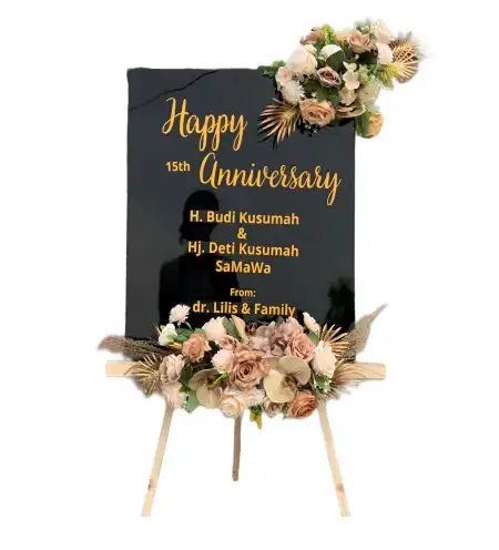 Papan Bunga Akrilik Nganjat